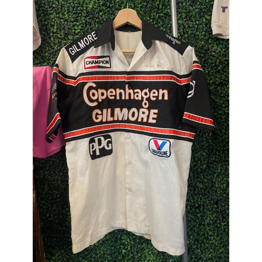 vtg COPENHAGEN RACING aj gilmore INDY 500 // racing nascar pit crew memorabilia